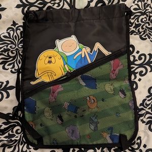 🌸 Adventure time drawstring bag